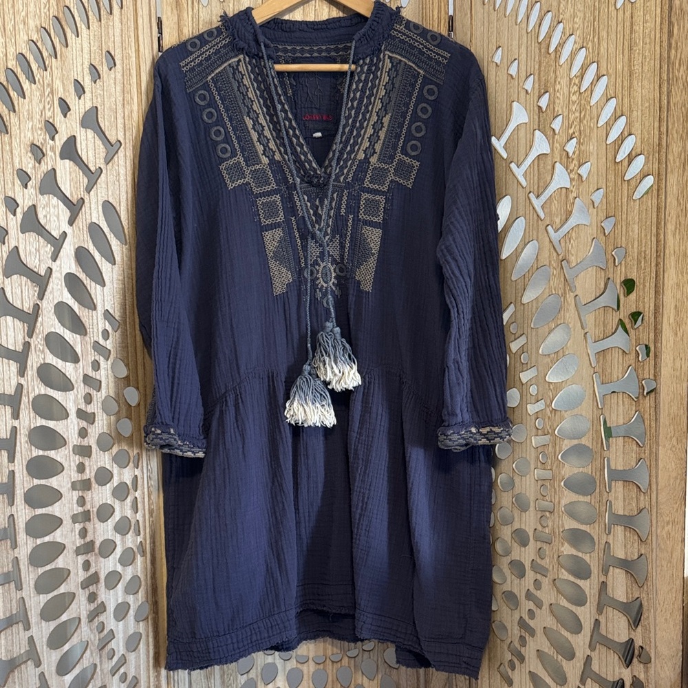 Johnny Was 100% Cotton Boho Dress